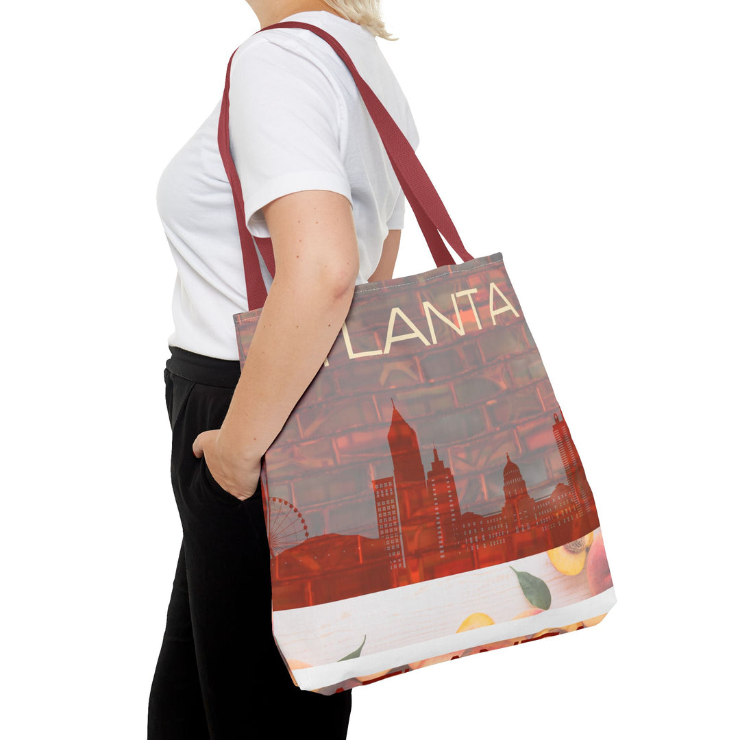 Atlanta Series, Brick & Bloom Tote Bag