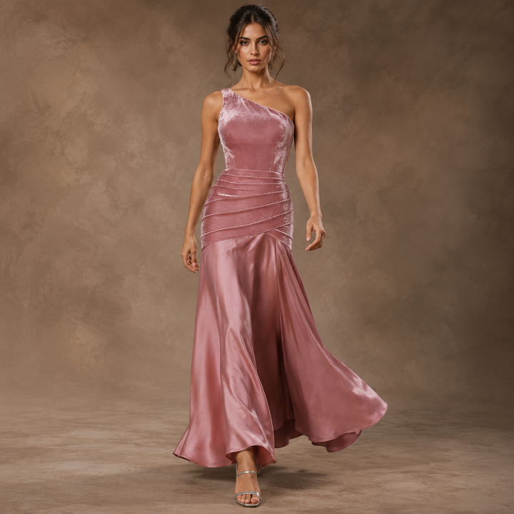 Petals & Promises Rose Reverie Ruched Gown