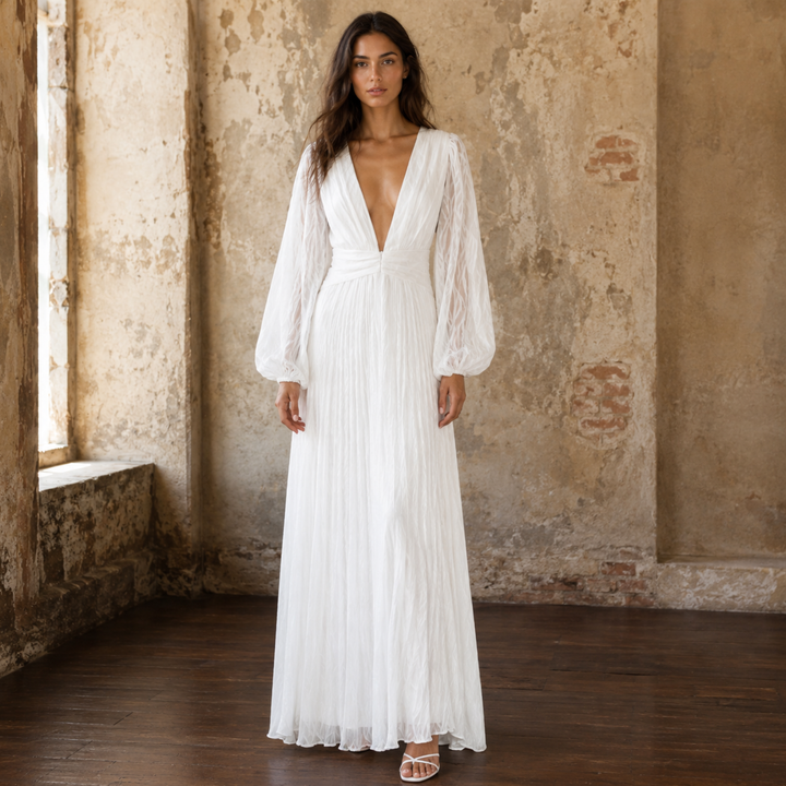 Pearl Union Seafoam Reverie Coastal Bridal Gown