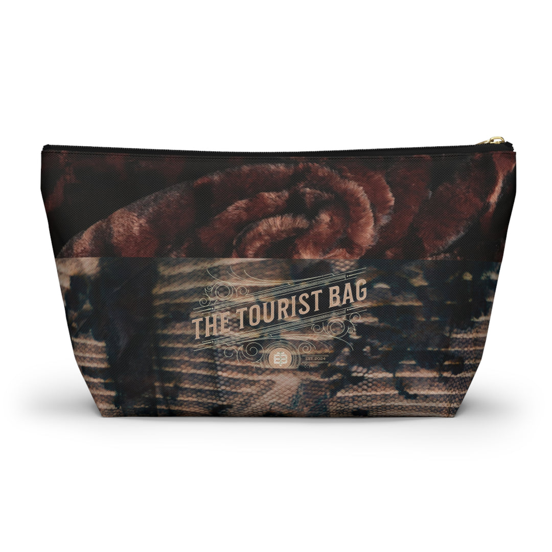 Velvet Wild Tiger Accessory Pouch – Travel Organizer