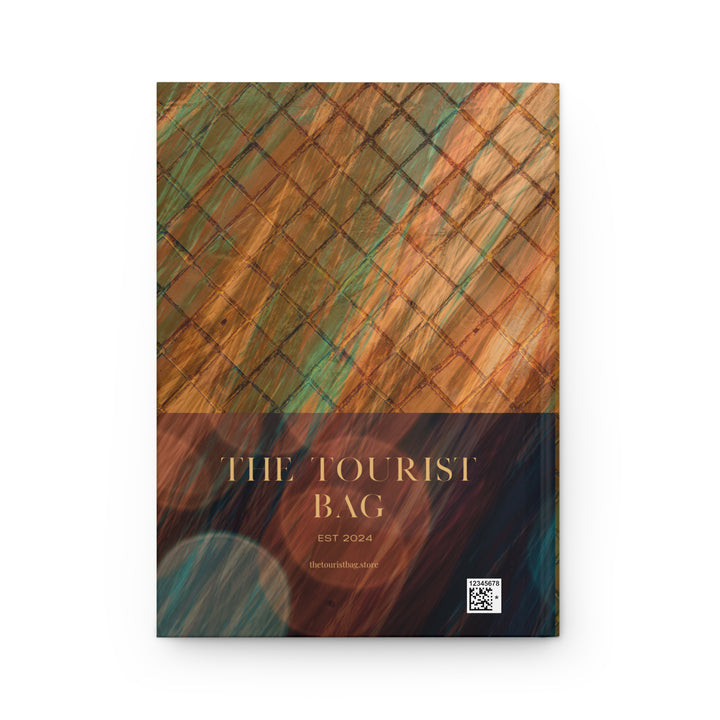 Ember Glow Hardcover Journal – Glamping Memory & Travel Notebook