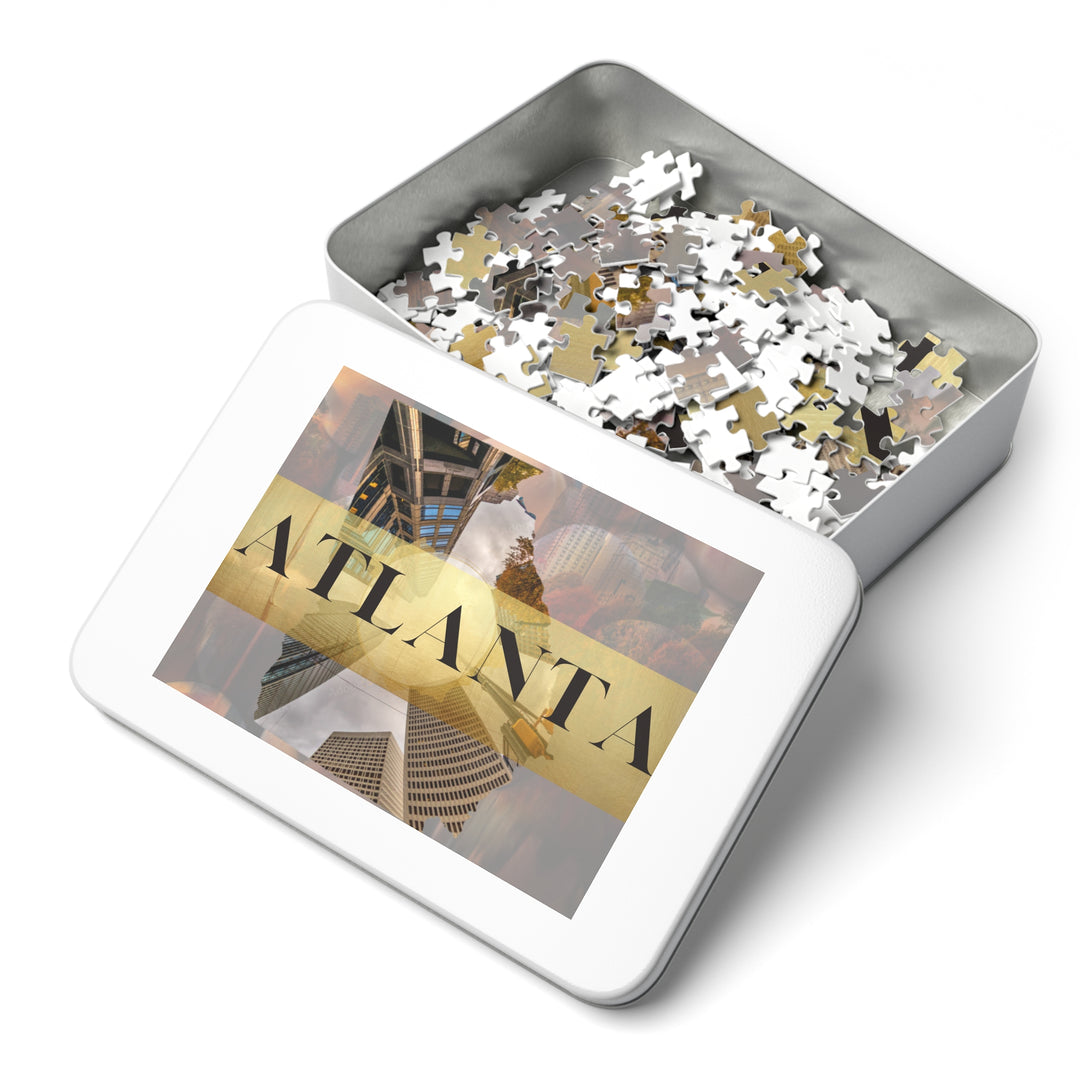 Urban Gold – Atlanta, Jigsaw Puzzle with Tin (252 pcs)