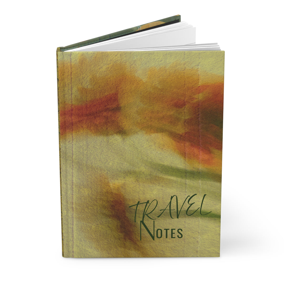 Wildflower Luxe Hardcover Journal – Boho Glamping Travel Diary