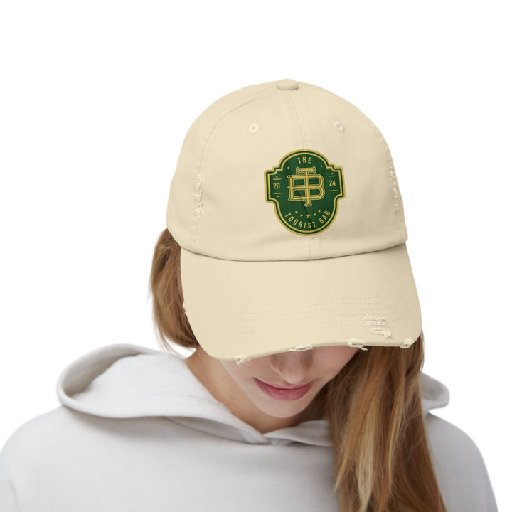 TTB Wild Logo Distressed Cap – Green (Stone)