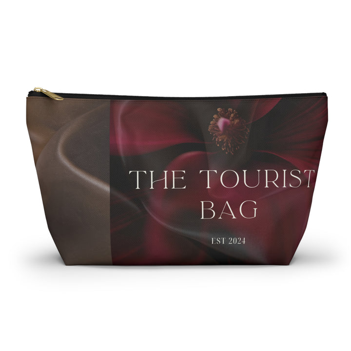Crimson Promise Accessory Pouch w/ T-bottom – Custom Wedding Gift | The Tourist Bag