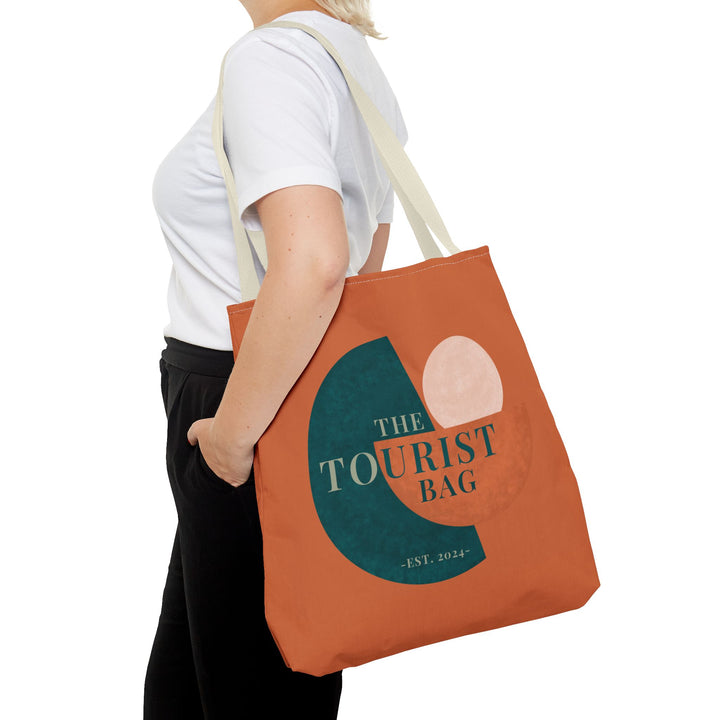 Metro Modern, Tangerine Tote Bag (18 x 18)