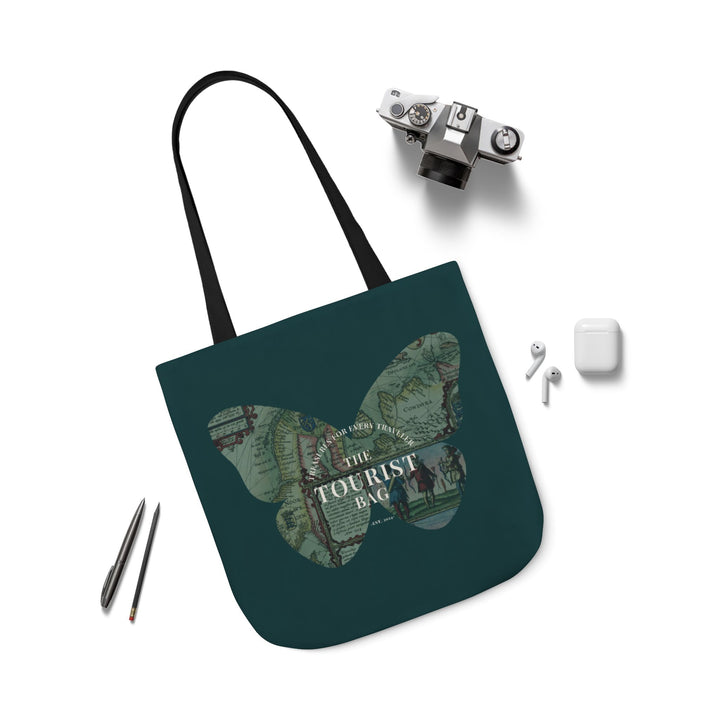 Mapped WanderWings - Canvas Tote Bag (18 x18)