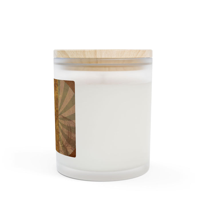 Golden Pour – Frosted Glass Candle 11oz (Mango Coconut)