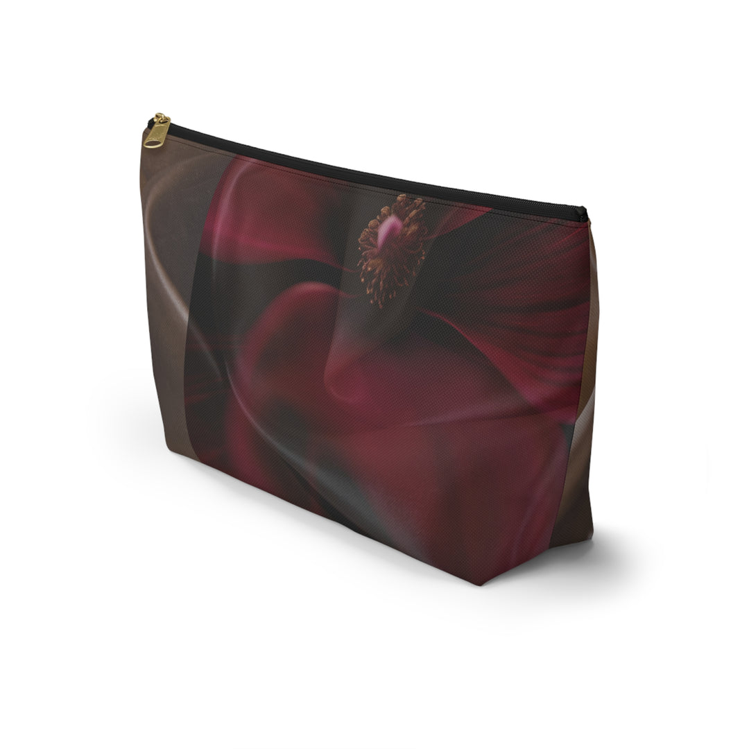 Crimson Promise Accessory Pouch w/ T-bottom – Custom Wedding Gift | The Tourist Bag