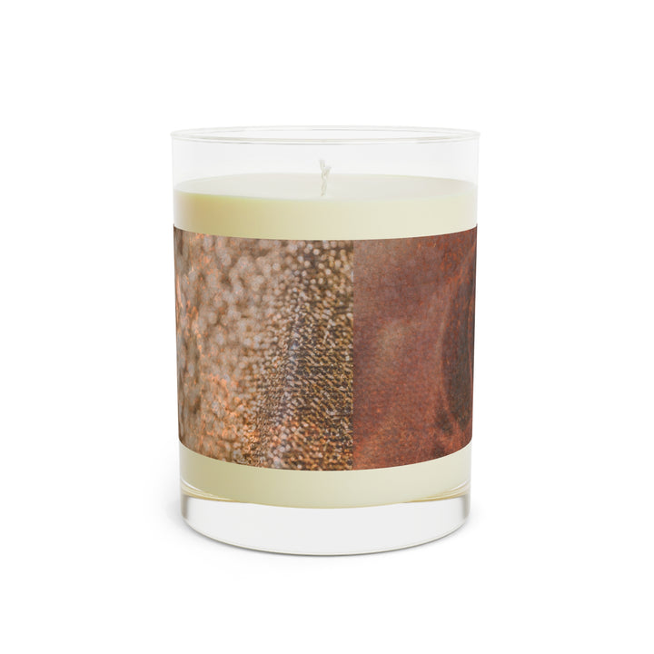 Rose Gold Vows, White Tea and Fig Scented Candle (Full Glass, 11oz)