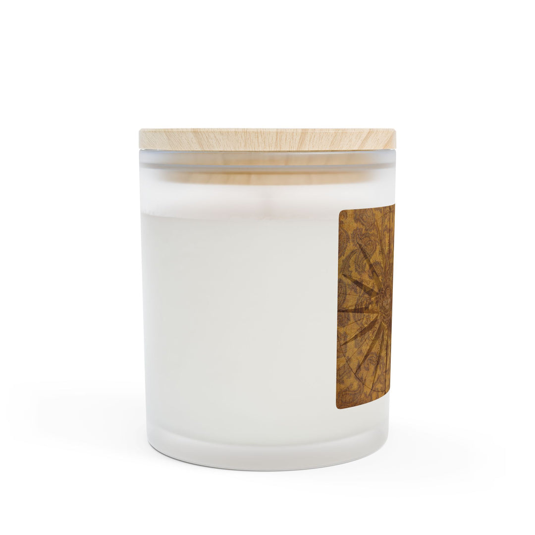 Golden Pour – Frosted Glass Candle 11oz (Mango Coconut)