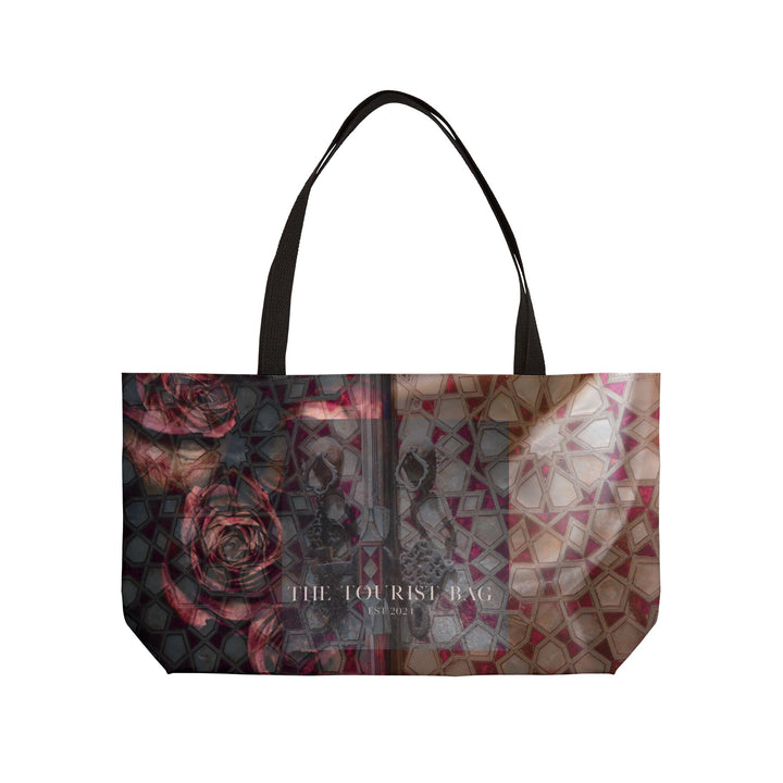 Blush Reverie Weekender Tote Bag – Custom Wedding Gift | The Tourist Bag