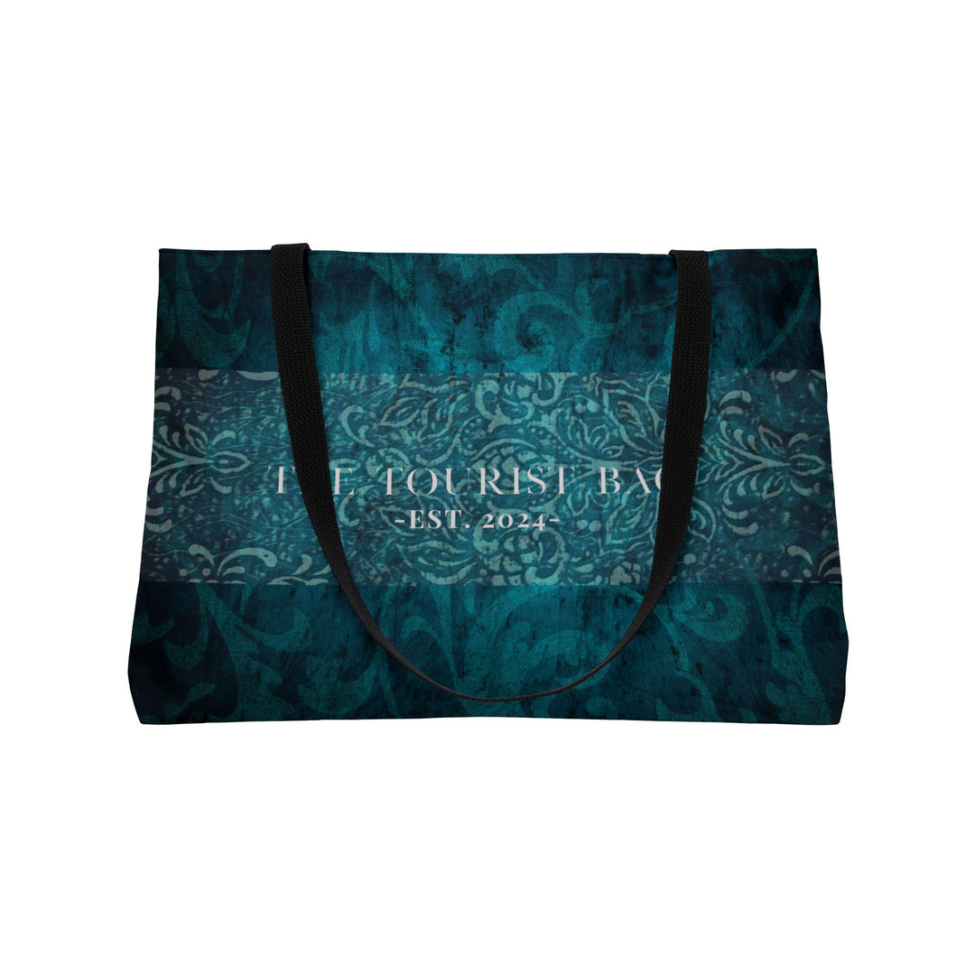 Midnight Lace Weekender Tote Bag