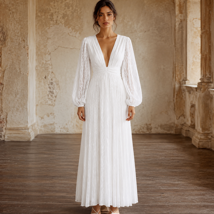 Pearl Union Seafoam Reverie Coastal Bridal Gown