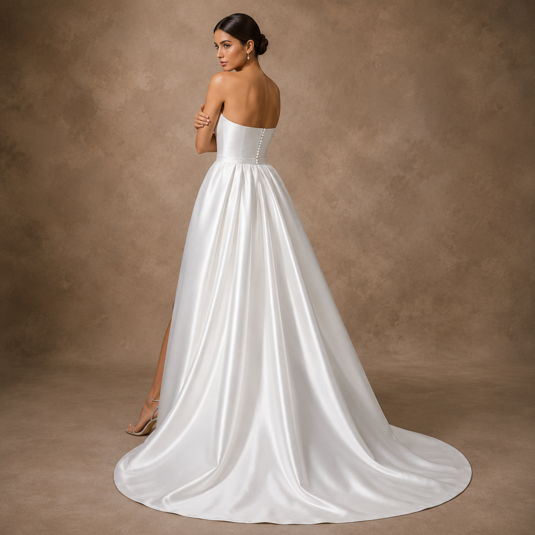 Metropolitan Grace Satin Bridal Gown