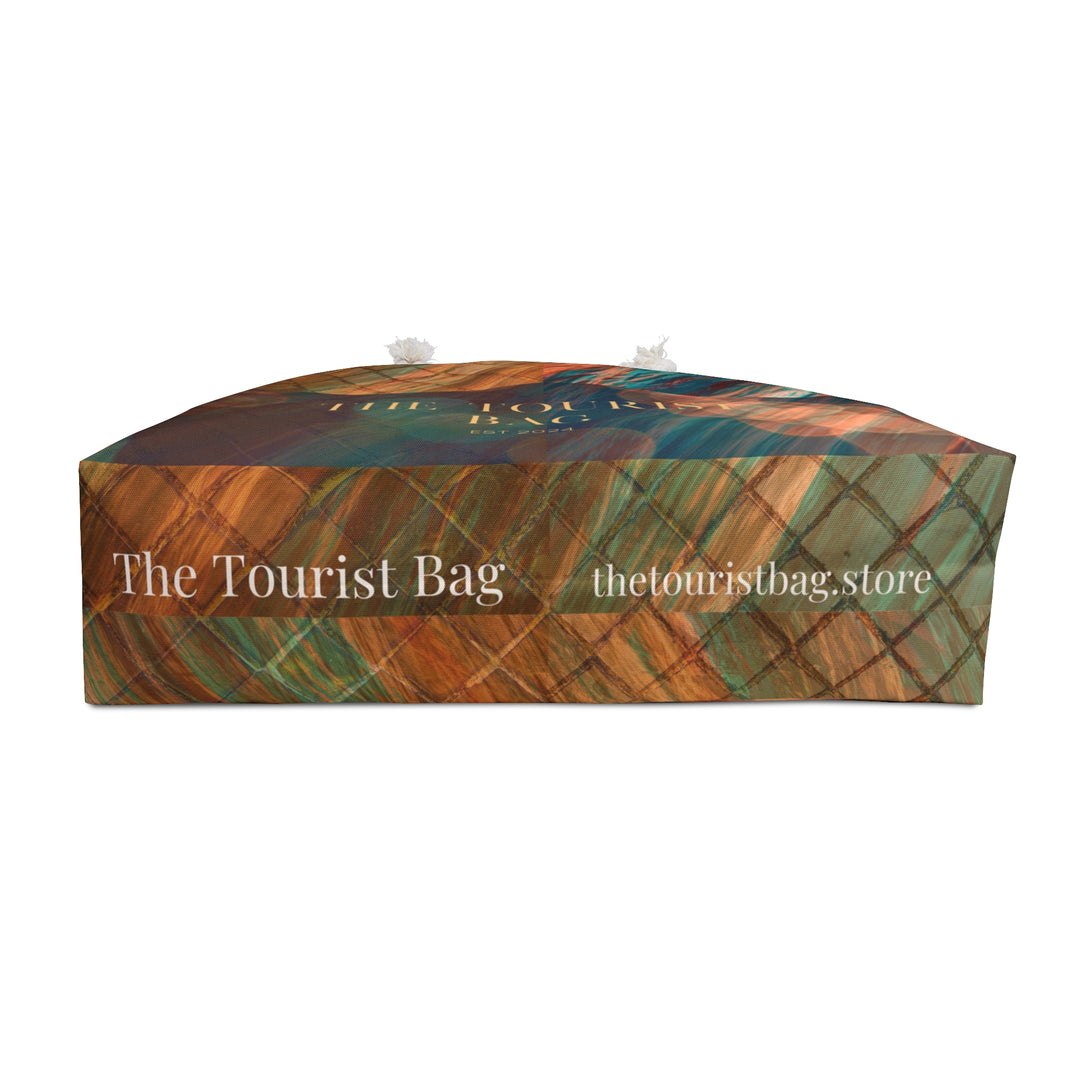 Ember Glow Weekender Bag – Fireside Glamping Travel Tote