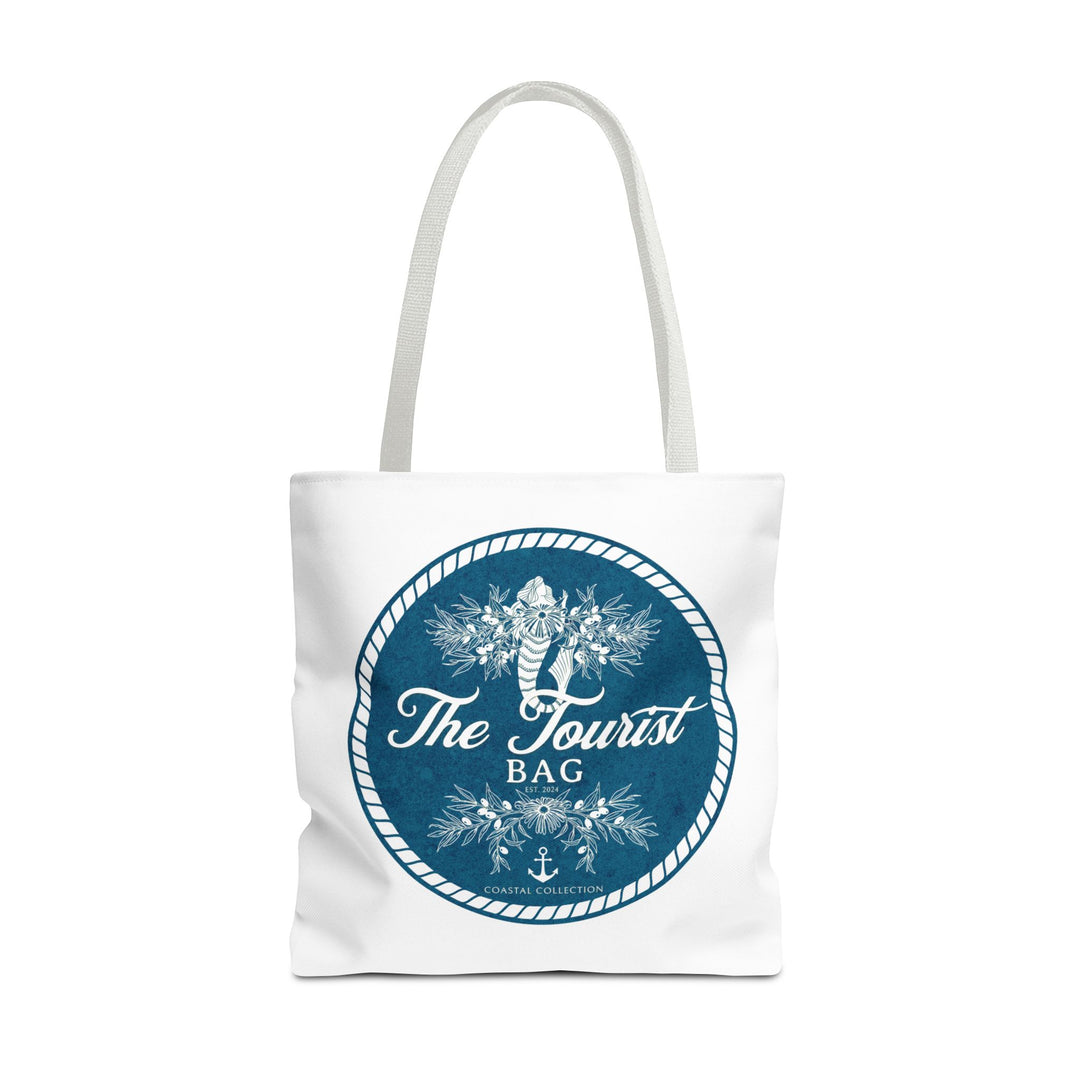 Siren of the Harbor – Mermaid Nautical Emblem Tote Bag