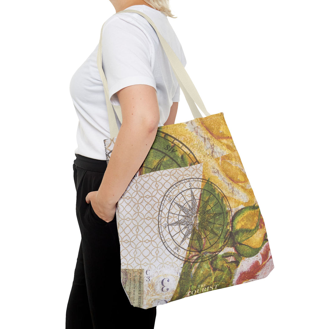 Vintage Floral Tote Bag