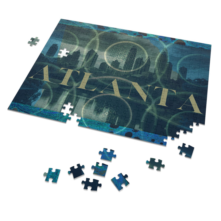 City Currents – Atlanta, Jigsaw Puzzle with Tin (252 pcs)