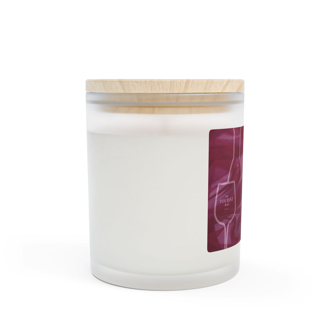 Merlot Muse – Frosted Glass Candle 11oz (Blackberry Vanilla)
