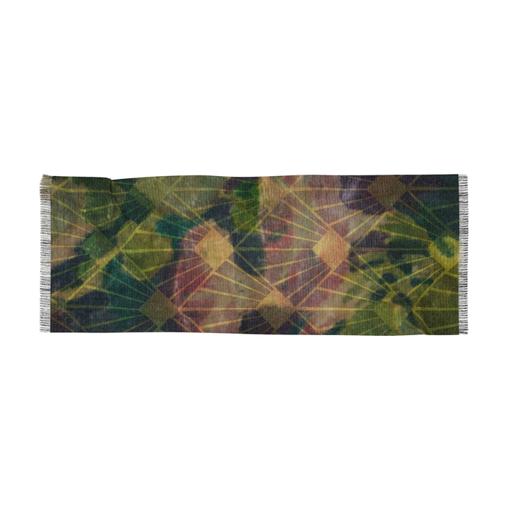 Verdant Harvest Light Scarf | Vineyard-Inspired Accessory