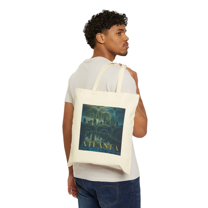 City Currents – Atlanta, Cotton Canvas Tote Bag