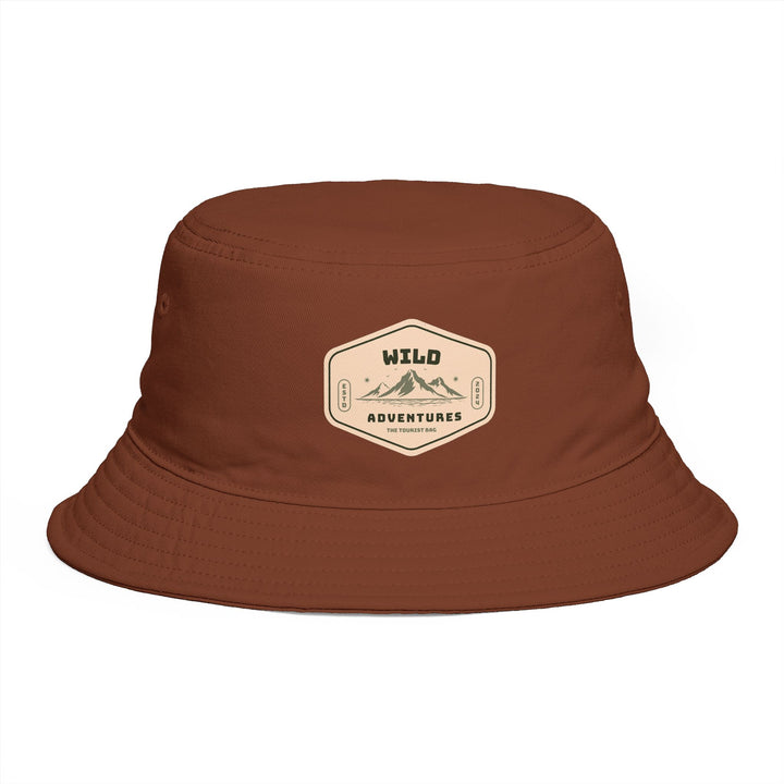 Wild Adventures Mountain Bucket Hat – Travel Style, Bucket Hat