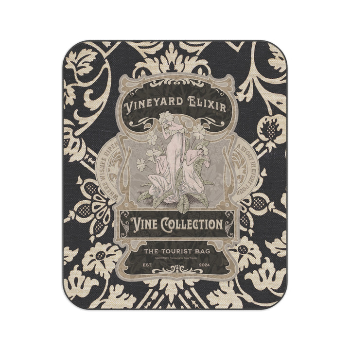 Vineyard Elixir Noir Picnic Blanket | Vintage Vineyard Style