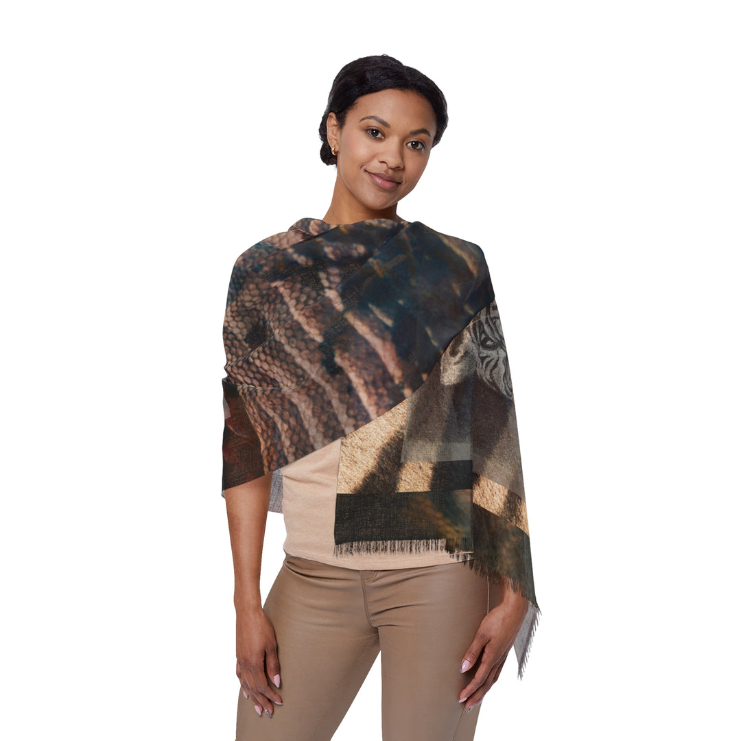 Velvet Wild Tiger - Light Scarf