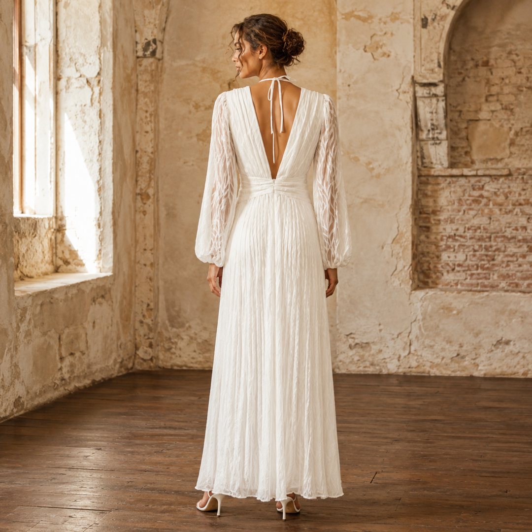 Pearl Union Seafoam Reverie Coastal Bridal Gown
