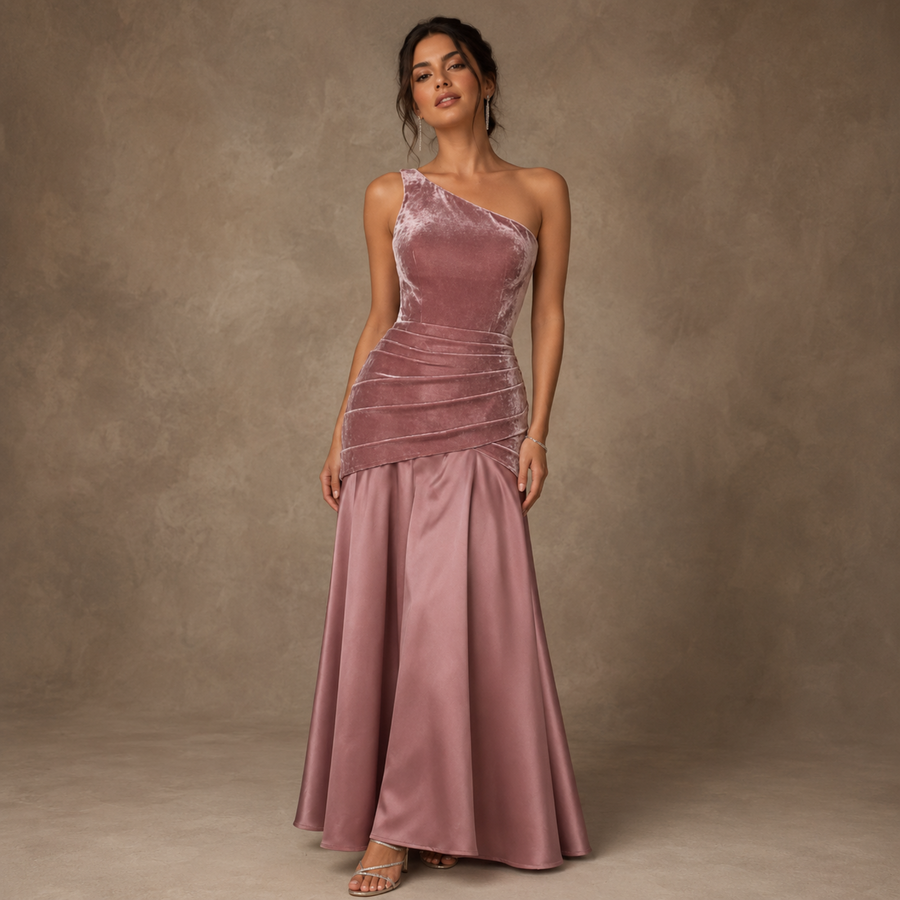 Petals & Promises Rose Reverie Ruched Gown