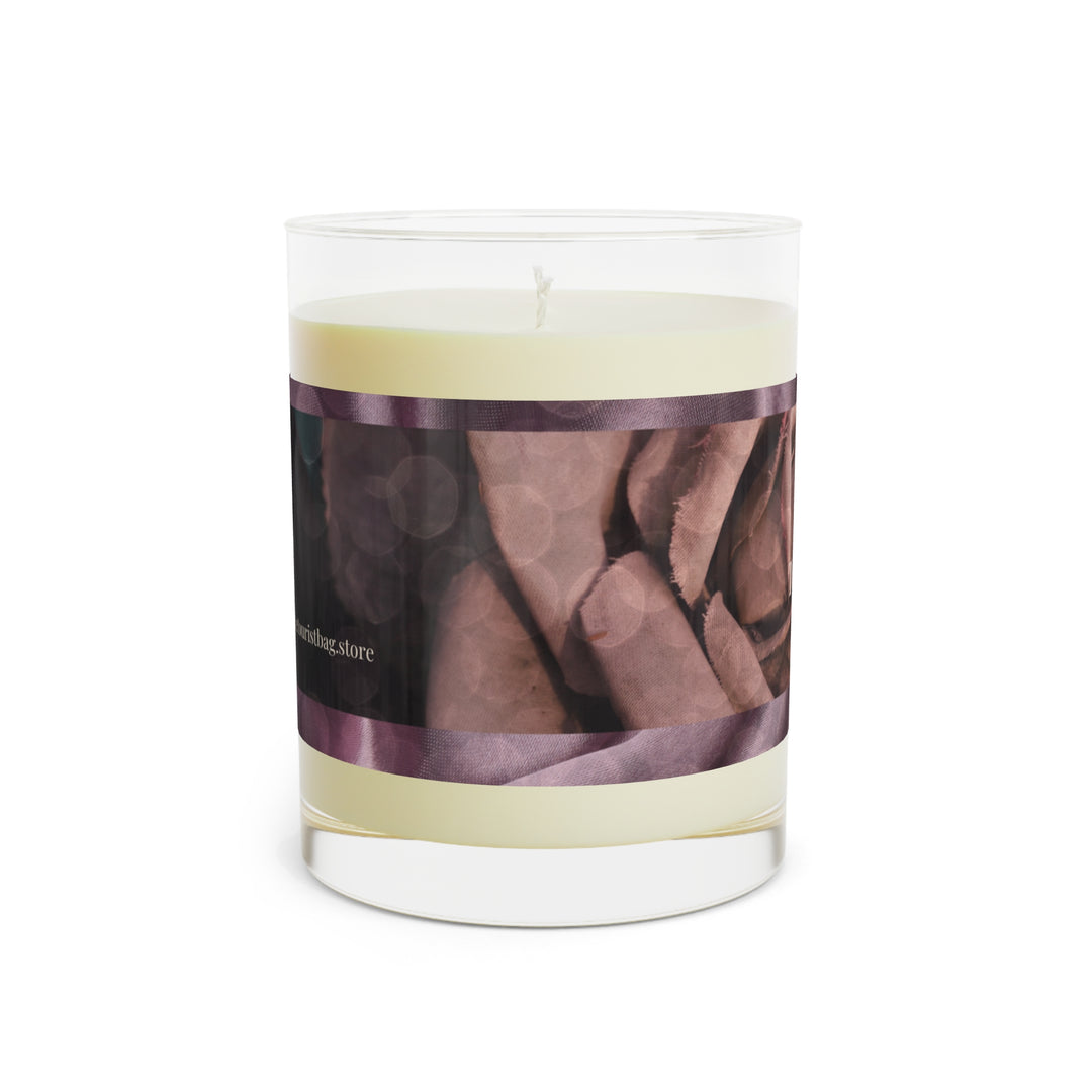 Dust & Roses,Lavender & Sage Scented Candle (Full Glass, 11oz)