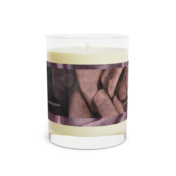 Dust & Roses,Lavender & Sage Scented Candle (Full Glass, 11oz)