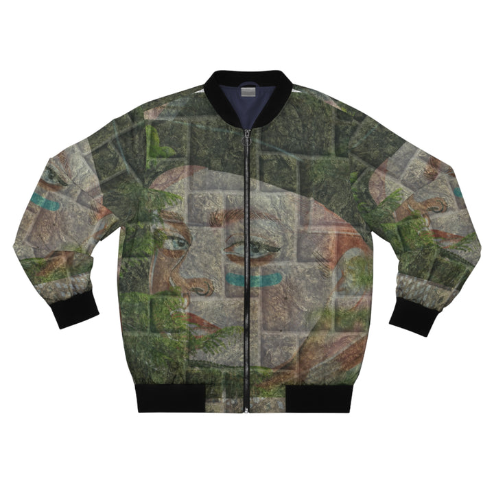 Urban Mosaic Muse - Bomber Jacket  (Mens)