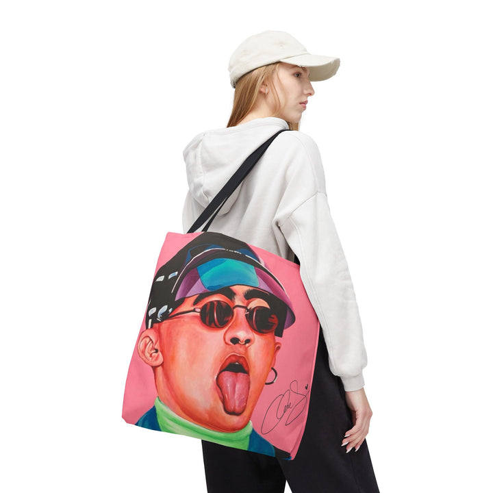Signature Portrait Tote Bag (Inspired by Bad*Bunny)