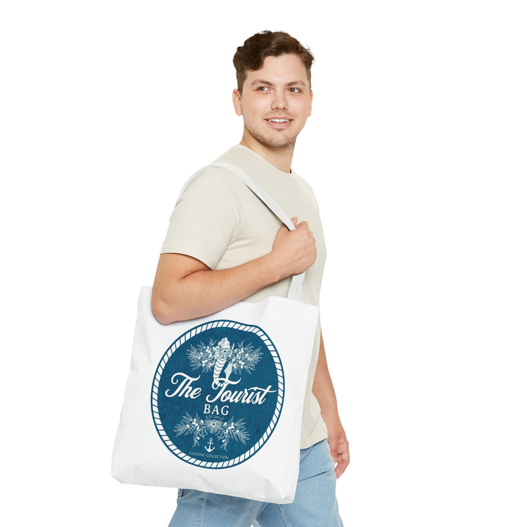 Siren of the Harbor – Mermaid Nautical Emblem Tote Bag