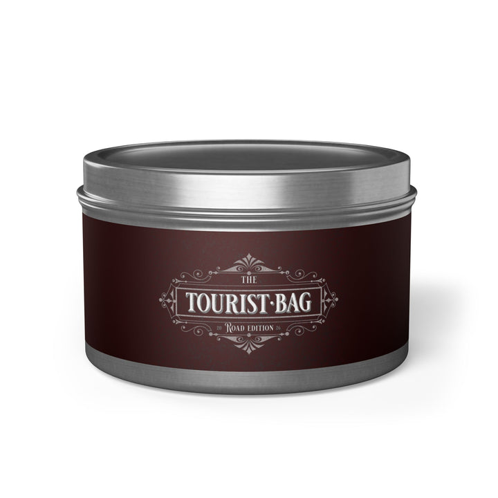 The Tourist Bag, Roadtrip Collection Silver Tin Candle (8oz)