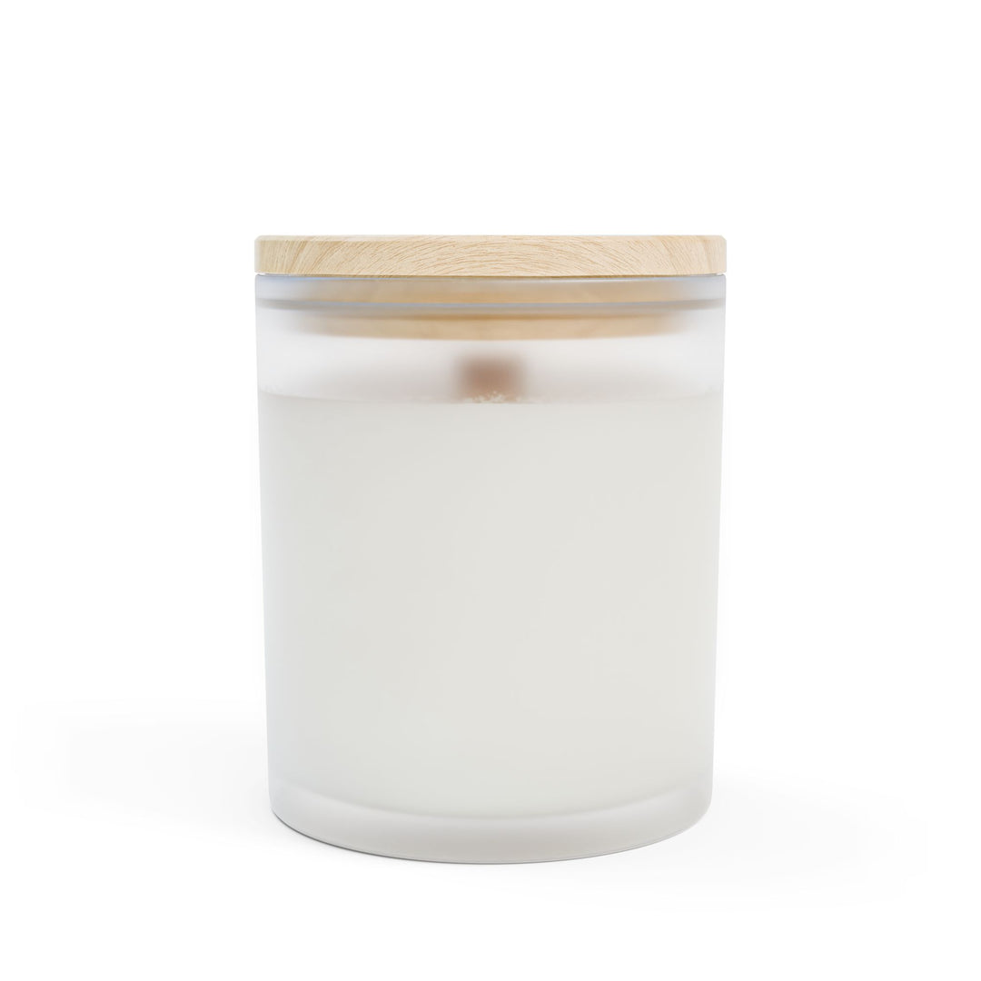 Verdant Vine – Frosted Glass Candle 11oz (Oakmoss and Amber)