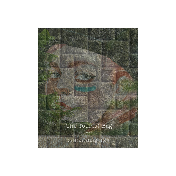 Urban Mosaic Muse - Crushed Velvet Blanket product image from The Tourist Bag