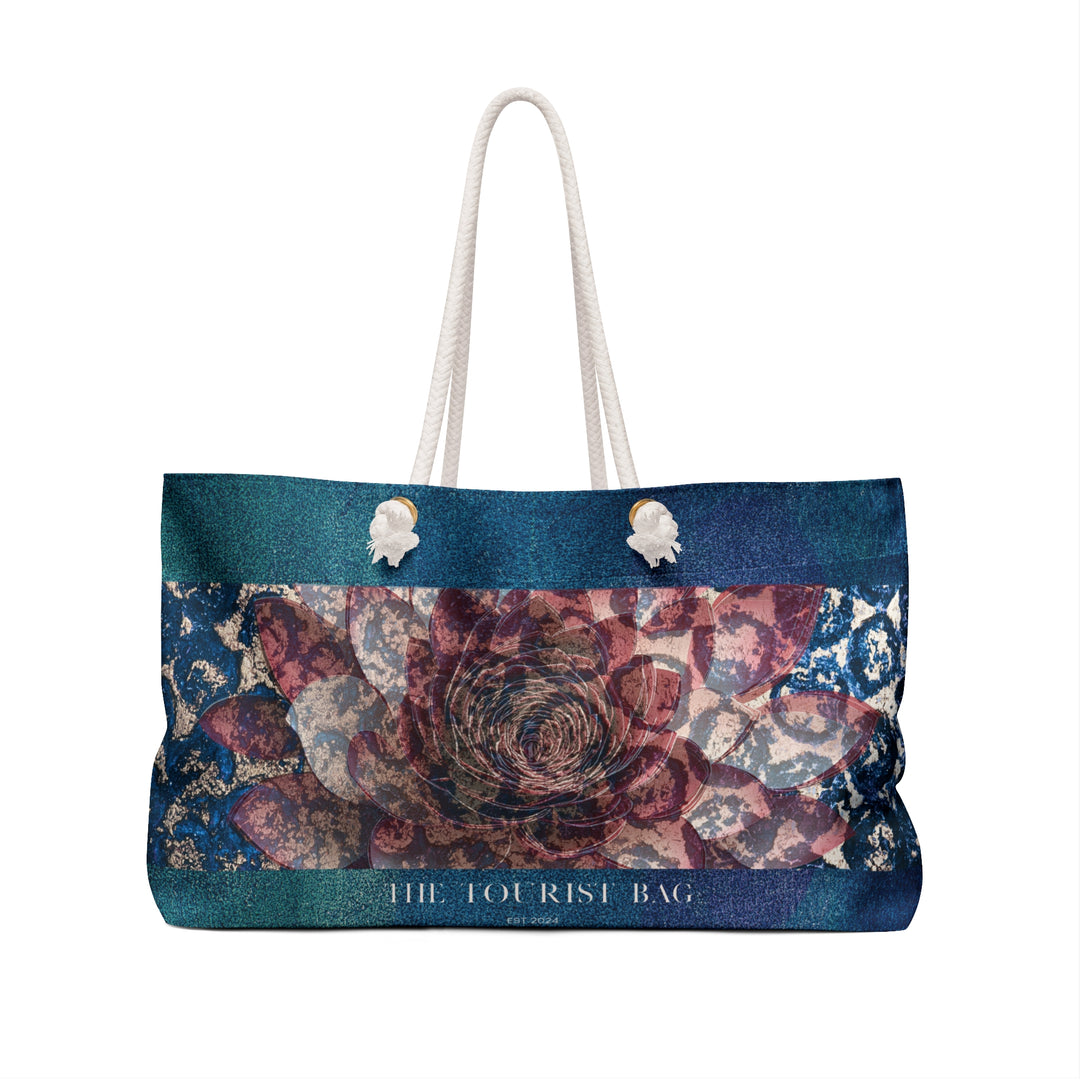 Midnight Luxe Weekender Bag – Elegant Glamping Travel Tote