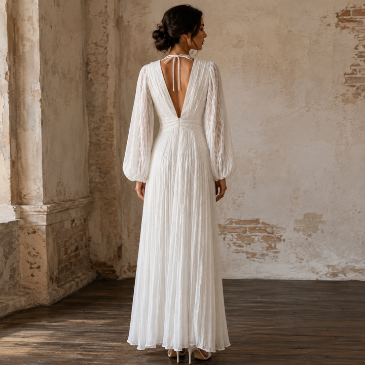 Pearl Union Seafoam Reverie Coastal Bridal Gown