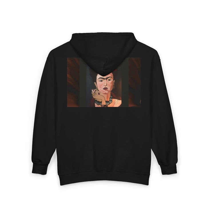 Frida by Aura – Midnight Muse Unisex Heavy Blend Full Zip Hooded Sweatshirt