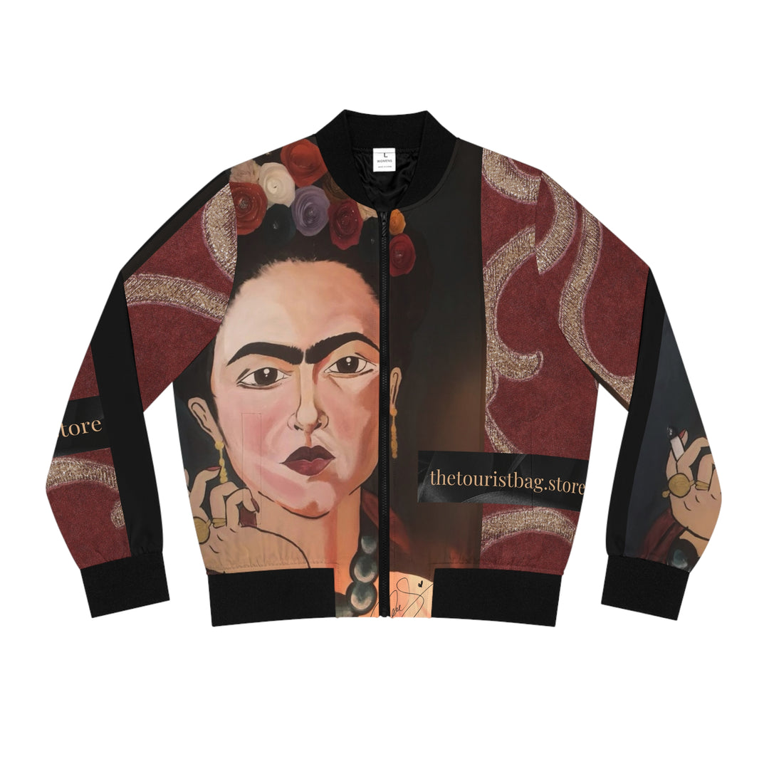 Frida by Aura – Vintage Ember Women’s Bomber Jacket product image from The Tourist Bag