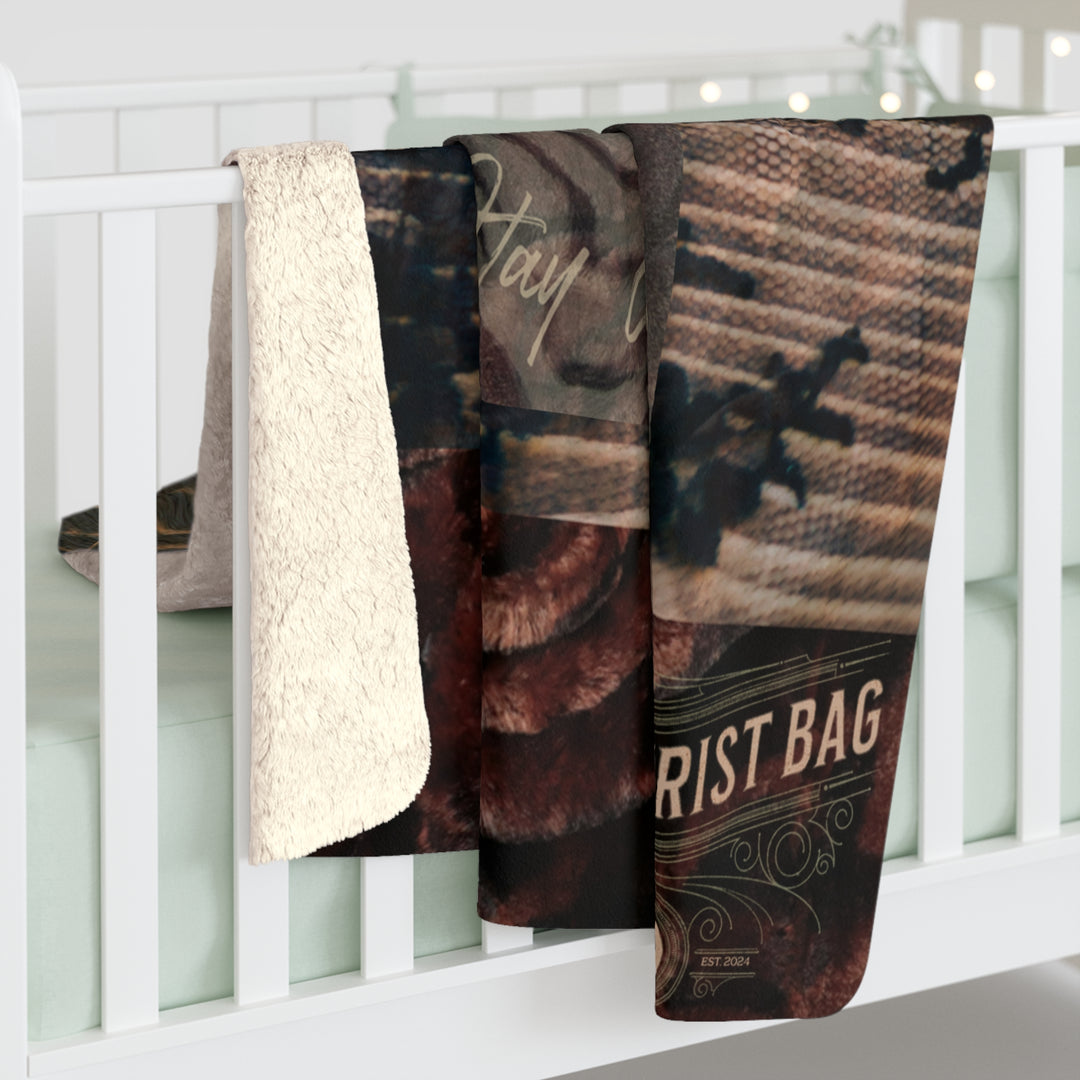 Velvet Wild Tiger Sherpa Blanket – (50 x 60)