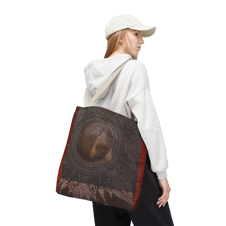 Gentle Roamer Bear Tote Bag – Nature Art Carryall  (18 x18)