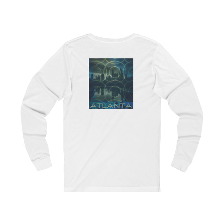 Atlanta Series, City Currents  -  Jersey Long Sleeve Tee (100% Cotton)