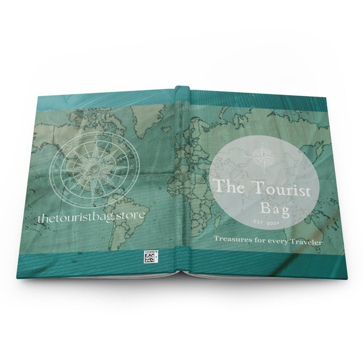 Seafoam Compass – Hardcover Journal Matte