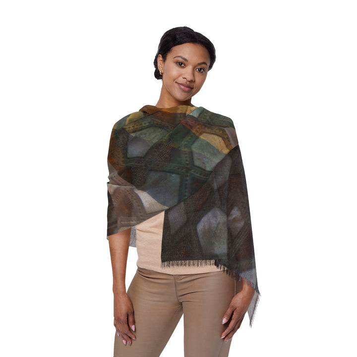 Celestial Retreat  Light Scarf