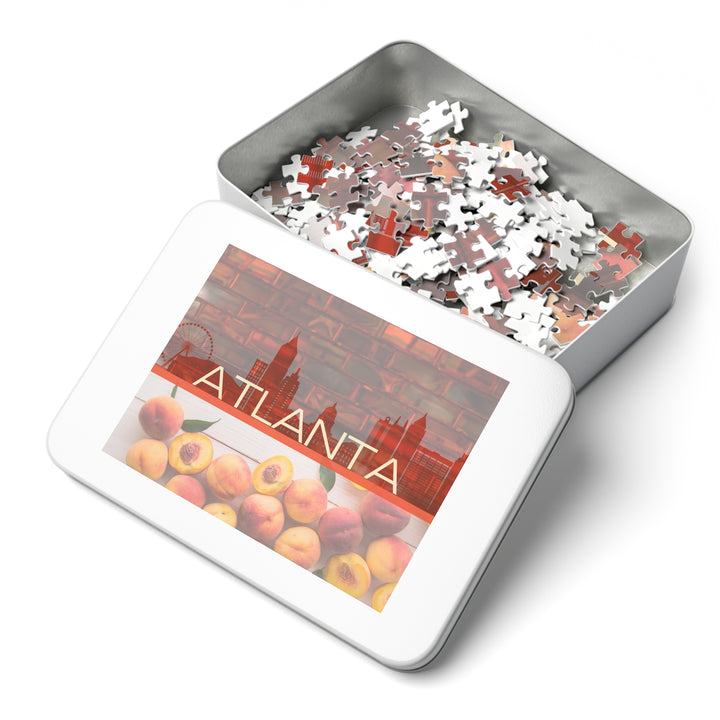 Atlanta Series, Brick & Bloom – Jigsaw Puzzle with Tin (252 pcs) product image from The Tourist Bag