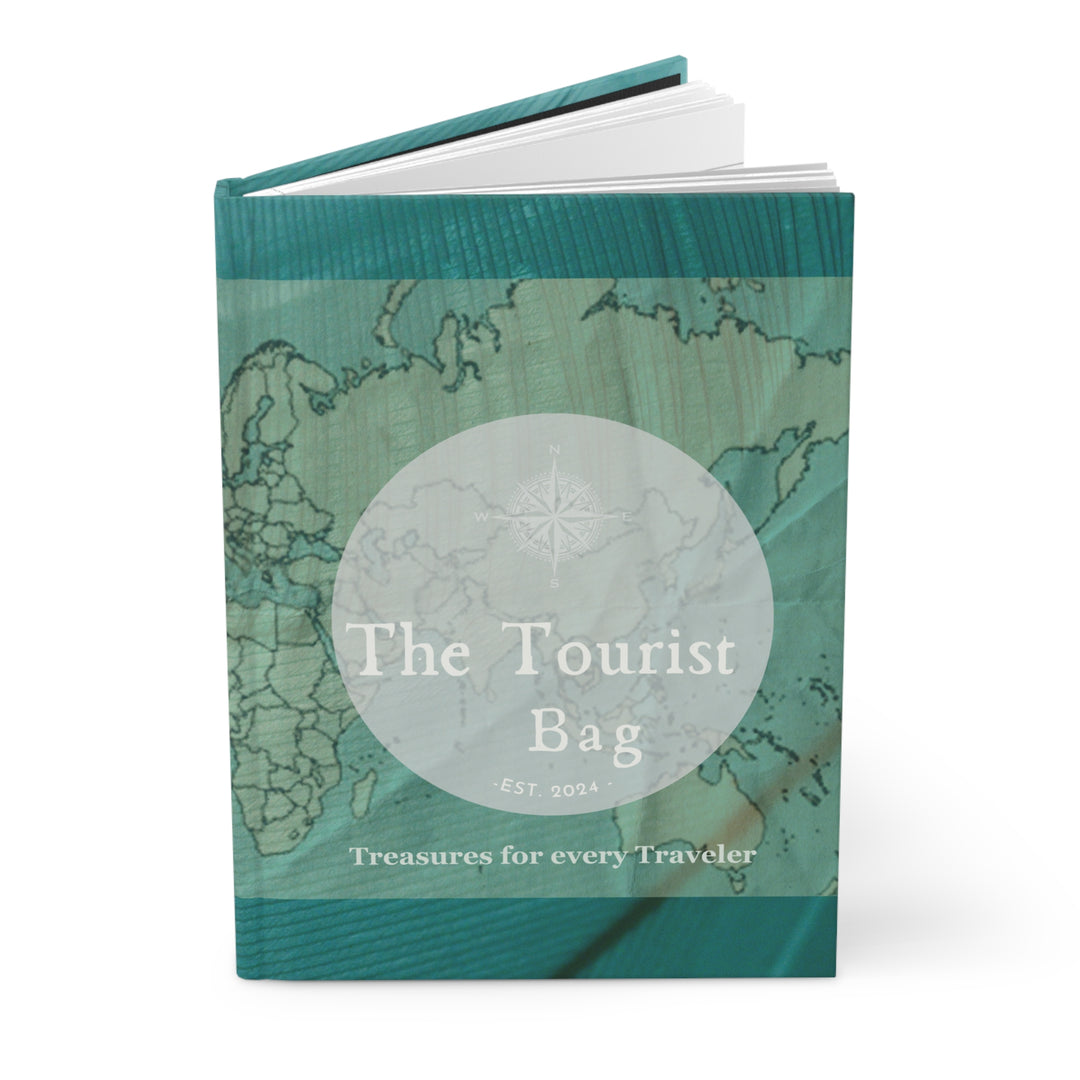 Seafoam Compass – Hardcover Journal Matte